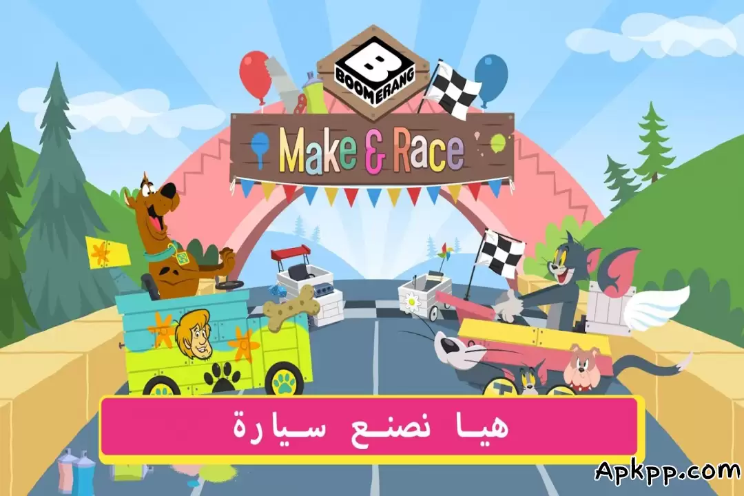 تحميل Boomerang Make and Race Scooby-Doo Racing Game APK